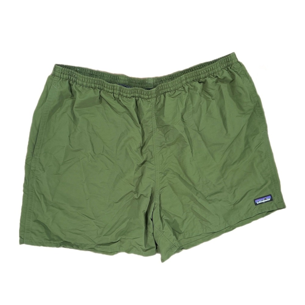Patagonia Baggies Shorts Mens XXL Olive Green 5" Lined swim trunks STY57021 2XL